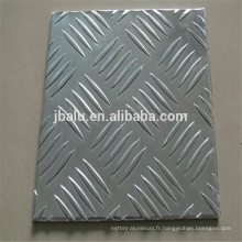 plaque de bande de roulement en aluminium gaufré feuille d&#39;aluminium camping